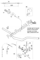 HANDLE BAR - CONTROLS 400/540 SXC'