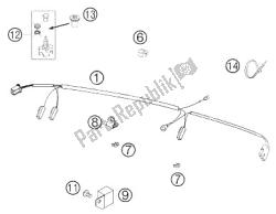 arnés de cables 200 exc usa