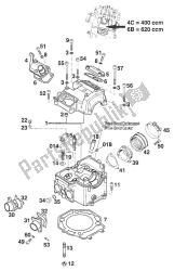 culasse 400-620 lc4 '99