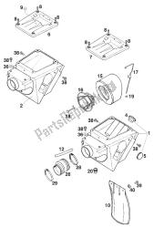 obudowa filtra powietrza sx, sc '97