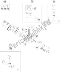 CRANKSHAFT, PISTON