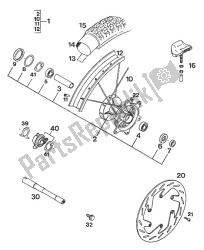 FRONT WHEEL LC4'93