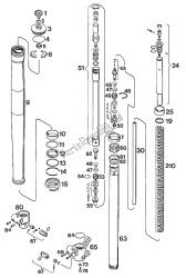 FORK LEG WP 125/550 93