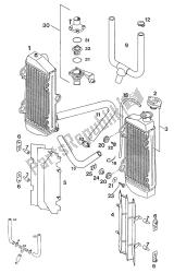 radiador - mangueira do radiador 250/300 '94