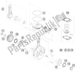 CRANKSHAFT, PISTON