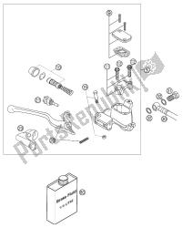 cylinder hamulca ręcznego 65 sx 2002