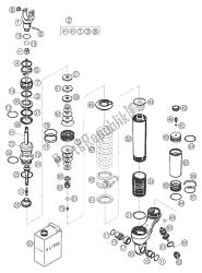 ammortizzatore smontato