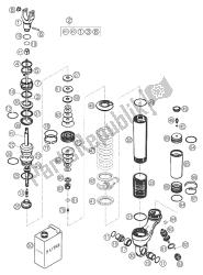 SHOCK ABSORBER DISASSEMBLED