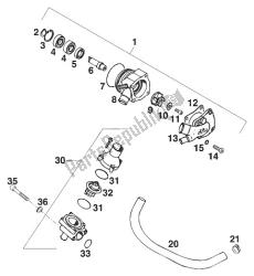 MECH. WATER PUMP LC4'97