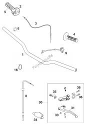 HANDLE BAR - CONTROLS 60CCM '98