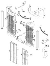 RADIATOR - RADIATOR HOSE 660 RALLYE '99