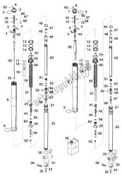 FRONT LEGS - SUSPENSION USD43 DUKE '9