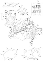 carter moteur 250 exc racing 200