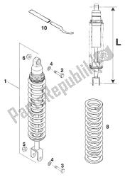 REAR SUSPENSION PAOLI STING '97