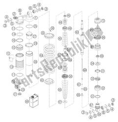 SHOCK ABSORBER DISASSEMBLED 85