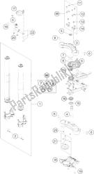 forcella anteriore, pinza tripla