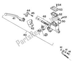 HAND BRAKE CYLINDER LC4'90