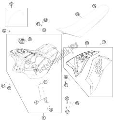 tanque, asiento, tapa