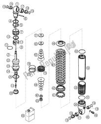 SHOCK ABSORBER DISASSEMBLED