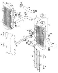 radiateur - durite de radiateur 125 '95