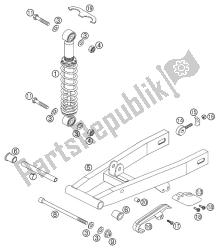 SHOCK ABSORBER, SWING ARM 50 S