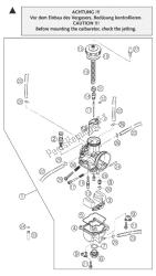 carburador keihin pwk 38/39ag