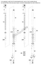 FRONT LEGS - SUSPENSION PAOLI EURO 125 '96