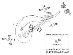 EXHAUST 125-200 2000