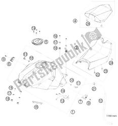 tanque, asiento, tapa