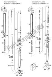 FRONT LEGS - SUSPENSION 400/640 WP-EXTREME