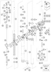 FRONT LEGS - SUSPENSION WP USD 48 + PA 450/