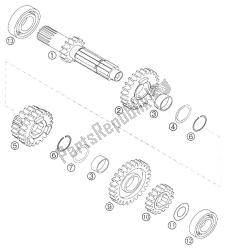 transmissie i 6gear 250 exc r