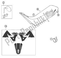 NEW PARTS 125-520 EXC SIX DAYS