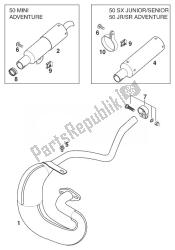 MUFFLER 50SXR '99