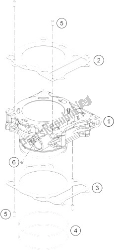 Todas las partes para Cilindro de KTM RC 250 R Europe 2013