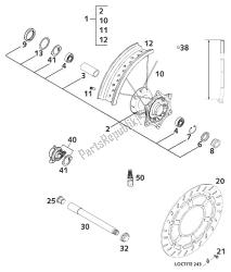 koło przednie 620 sc supermoto 200