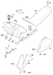 serbatoio - sedile - coperchio sc 2000