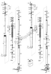 Patas delanteras - suspensión usd43 400/620 sc '9