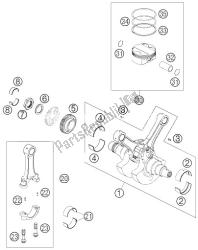 CRANKSHAFT - PISTON 950 ADVENT