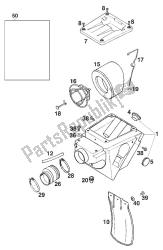 AIR FILTER BOX RXC '96