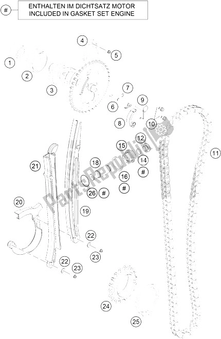 Tutte le parti per il Unità Di Cronometraggio del KTM 690 SMC R ABS Europe 2015