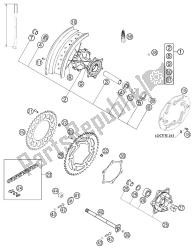 dumpet de rueda trasera 625 sc sm