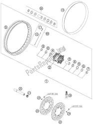 roda dianteira 21 