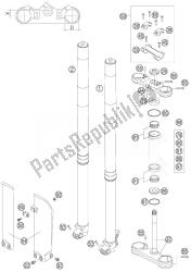 garfo dianteiro wp usd 43 85sx