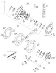 REAR WHEEL DAMPED 640 ADV