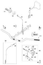 HANDLE BAR - CONTROLS 125 EXE 2000