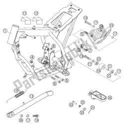 FRAME, SIDE STAND 50 JUNIOR LC