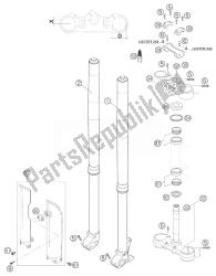 fourche télescopique usd43 wp 625