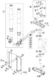 forcella anteriore, pinza tripla