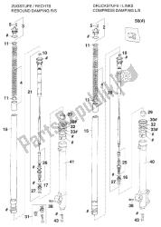 gambe anteriori - sospensione 125-200 '98